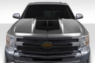 Duraflex 2007-2013 Chevrolet Silverado ZL1 Look Hood - 1 Piece - 115174