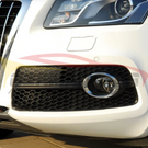 German Car Accessories 2009-2012 Audi RSQ5 Style Fog Light Grilles B8 Q5/SQ5