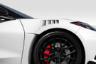 Duraflex 2020-2025 Chevrolet Corvette C8 Gran Veloce Front Fender Vents - 2 Piece - 116593