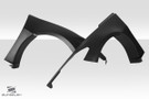 Duraflex 2020-2025 Chevrolet Corvette C8 Gran Veloce Front Fenders - 2 Piece - 116583