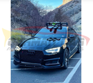German Car Accessories 2017-2018 A4/S4 Carbon Fiber KB Style Front Lip B9
