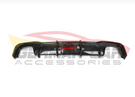 German Car Accessories 2019+ Audi A7/S7 Carbon Fiber KB Style Diffuser with LED Brake Light C8