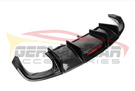 German Car Accessories 2013-2017 Audi A5 Carbon Fiber Diffuser with LED Brake Light B8.5