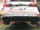 German Car Accessories 2017-2020 Audi A3/S3 Carbon Fiber Wagon Diffuser 8V.5 Hatchback