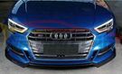 German Car Accessories 2017-2020 Audi A3/S3 Carbon Fiber KB Style Front Lip 8V.5