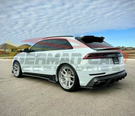 German Car Accessories 2019-2023 Audi Q8/SQ8 Carbon Fiber Roof Spoiler
