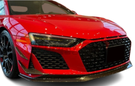 German Car Accessories 2019-2024 Audi R8 Carbon Fiber Front Canards MK2 Gen 2 Facelift
