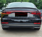 German Car Accessories 2019+ Audi A8/S8 V1 Style Carbon Fiber Trunk Spoiler D5