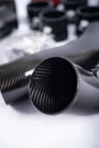 RENNELEMENT G90/G99 M5 3.5” Dry Carbon Fiber Front Mount Intake System