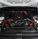 RENNELEMENT G90/G99 M5 3.5” Dry Carbon Fiber Front Mount Intake System
