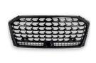 German Car Accessories 2022+ Audi RS Style Honeycomb Grille D5 A8/S8