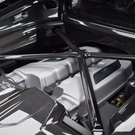 German Car Accessories 2016-2024 Audi R8 Carbon Fiber Engine Bay X Brace MK2