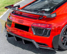 German Car Accessories 2016-2018 Audi R8 GT Style Carbon Fiber Rear Diffuser MK2