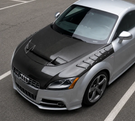 German Car Accessories 2008-2015 Audi TT/TTS/TTRS RG Style Carbon Fiber Hood MK2 8J