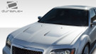 Duraflex 2011-2023 Chrysler Brizio Hood - 1 Piece -  108328