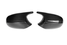 German Car Accessories 2009-2013 BMW 3-Series M-Style Carbon Fiber Mirror Caps E90/E91/E92/E93 LCI
