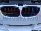 German Car Accessories 2009-2013 BMW 3-Series Kidney Grilles E90/E91/E92/E93 LCI
