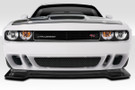 Duraflex 2008-2014 Dodge Challenger Circuit Front Bumper - 1 Piece - 113916