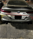 German Car Accessories 2019+ BMW 8-Series/M8 AC Style Carbon Fiber Trunk Spoiler F91/F92/F93/G15/G16