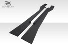 Duraflex 2008-2023 Dodge Challenger Circuit Side Splitter - 2 Piece - 113894