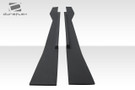 Duraflex 2008-2023 Dodge Challenger Circuit Side Splitter - 2 Piece - 113894