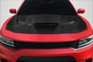 Carbon Creations 2015-2023 Dodge Charger Geo6ix Dritech Hellcat Look Hood - 1 Piece - 119205