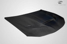 Carbon Creations 2015-2023 Dodge Charger Geo6ix Dritech Hellcat Look Hood - 1 Piece - 119205