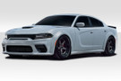 Duraflex 2015-2023 Dodge Charger Hellcat Widebody Look Fender Flares - 6 Piece - 117535