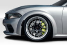 Duraflex 2015-2023 Dodge Charger Hellcat Widebody Look Fender Flares - 6 Piece - 117535