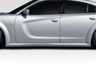 Duraflex 2015-2023 Dodge Charger Hellcat Widebody Look Side Skirts - 2 Piece - 117534