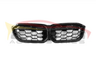 German Car Accessories 2023+ BMW 3-Series Diamond Kidney Grilles G20 LCI
