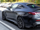 RW Carbon Mercedes C236 CLE53 Carbon Fiber Side Skirt Extensions mercc23603