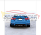 German Car Accessories 2014-2021 BMW M3/M4 Carbon Fiber M Performance Style Diffuser F80/F82/F83