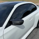 German Car Accessories 2022+ BMW 2-Series M-Style Carbon Fiber Mirror Caps G42 M240i