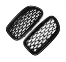 German Car Accessories 2010-2016 BMW 5-Series Diamond Kidney Grilles F10/F11