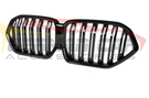 German Car Accessories 2024+ BMW X6 Dual Slat Kidney Grilles G06 LCI