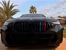 German Car Accessories 2024+ BMW X6 Dual Slat Kidney Grilles G06 LCI