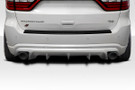 Duraflex 2011-2023 Dodge Durango Vortex Rear Diffuser - 1 Piece (Does not fit SRT models) - 118226