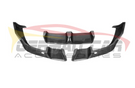 German Car Accessories 2019-2023 BMW X6M Carbon Fiber LD Style 3 Piece Front Lip F96