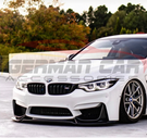 German Car Accessories 2014-2021 BMW M3/M4 Carbon Fiber V2 Style Front Lip F80/F82/F83