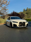 German Car Accessories 2021+ BMW 4-Series Carbon Fiber CSL Style Kidney Grilles G22/G23