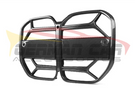 German Car Accessories 2021+ BMW 4-Series Carbon Fiber CSL Style Kidney Grilles G22/G23