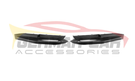 German Car Accessories 2021+ BMW M3/M4 Carbon Fiber OEM Style Rear Bumper Splitters G80/G82/G83