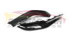 German Car Accessories 2021+ BMW M3/M4 Carbon Fiber OEM Style Rear Bumper Splitters G80/G82/G83