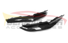 German Car Accessories 2021+ BMW M3/M4 Carbon Fiber OEM Style Rear Bumper Splitters G80/G82/G83