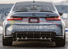 German Car Accessories 2021+ BMW M3/M4 Carbon Fiber OEM Style Rear Bumper Splitters G80/G82/G83