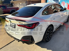 German Car Accessories 2021+ BMW 4-Series/i4 M Performance Style Carbon Fiber Trunk Spoiler G26