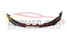 German Car Accessories 2021+ BMW M3/M4 Carbon Fiber V Style 3 Piece Front Lip G80/G82/G83