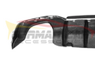 German Car Accessories 2019-2022 BMW 3-Series KB Style 3 Piece Carbon Fiber Rear Diffuser with LED Brake Light G20 320i 330i M340i