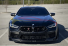 German Car Accessories 2019+ BMW M8 Carbon Fiber Upper Front Bumper Splitters F91/F92/F93